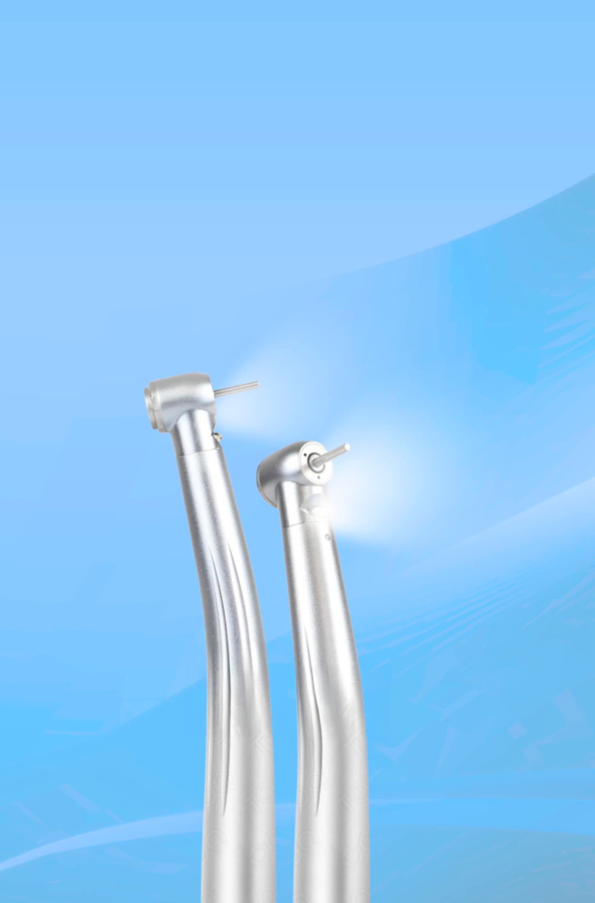 قبضة أسنان عالية السرعة مع إضاءة LED